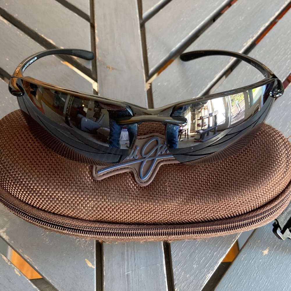 Maui Jim Banyan MJ Sport rimless sunglasses